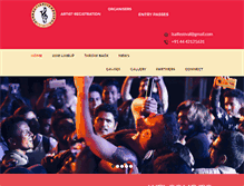 Tablet Screenshot of globalisaifestival.com